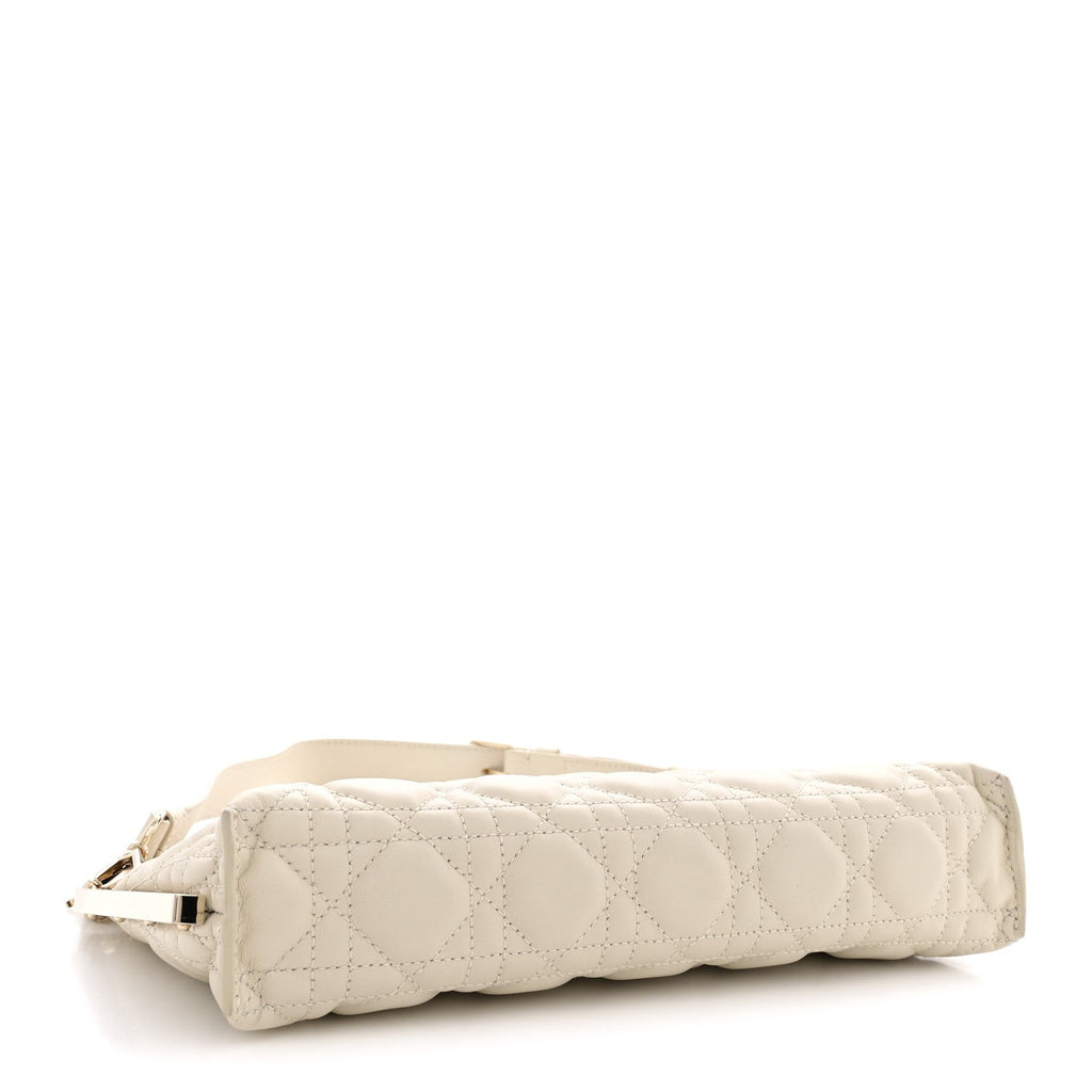 Lambskin Cannage Dior Club Bag  Dusty Ivory AT My store