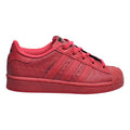 New Arrival Adidas Original SUPERSTAR TRIPLE RED Children - RAYRED/RAYRED/CBLACK/ROURAY/ROURAY/NOIESS