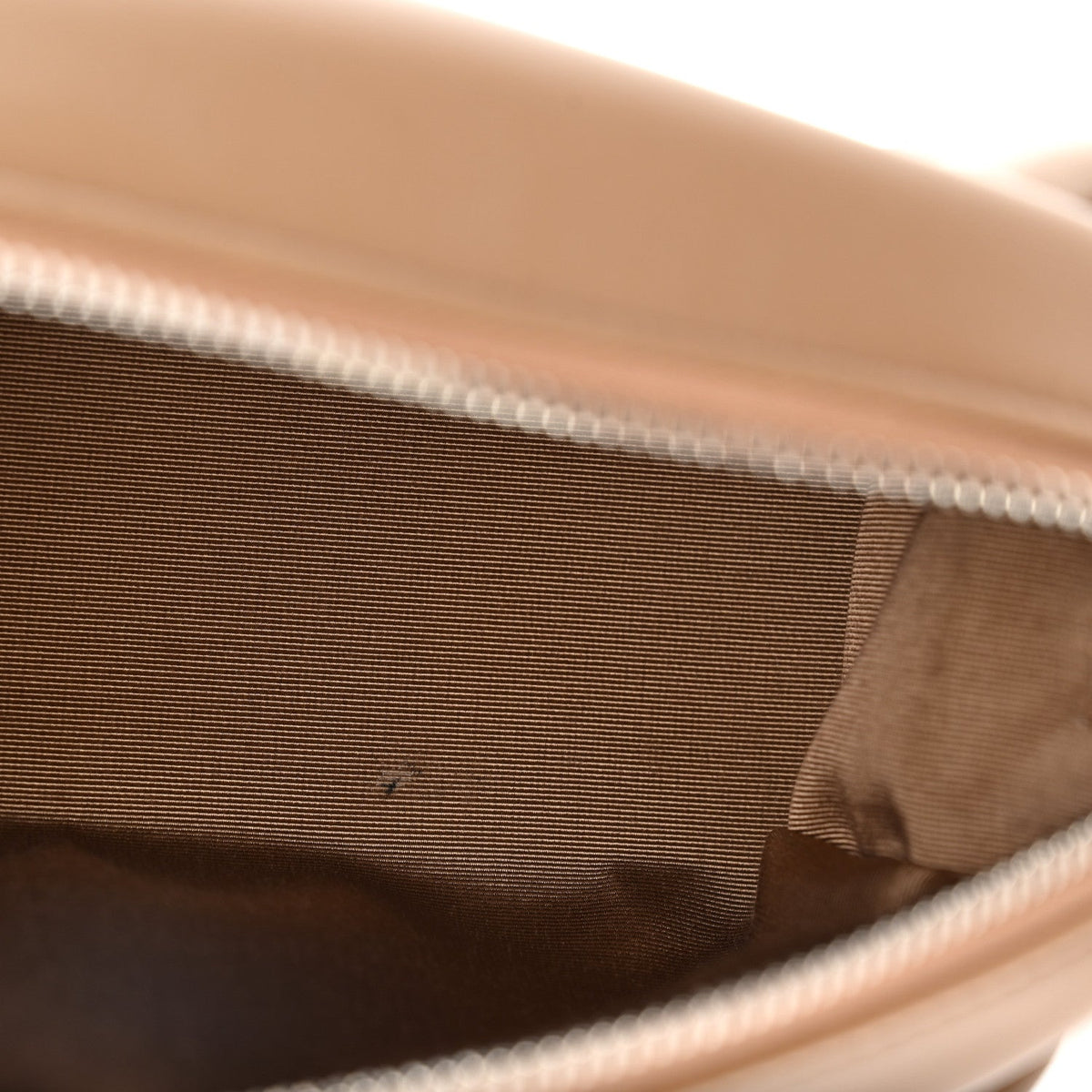 Supple Lambskin Bow Pouch Camel AT My store