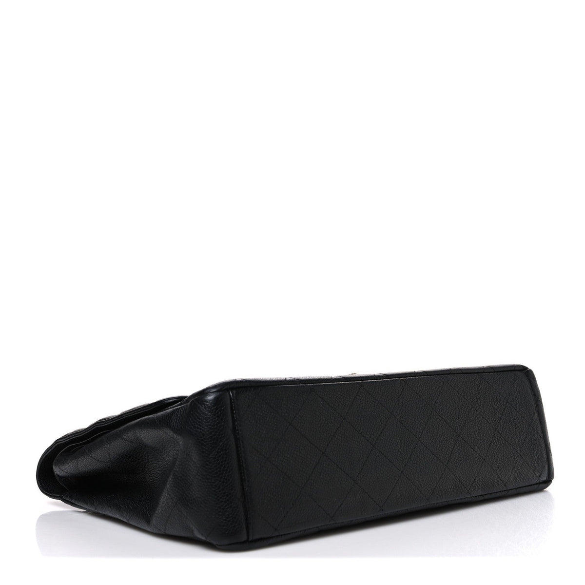 Caviar Quilted Maxi Double Flap Black At My store
