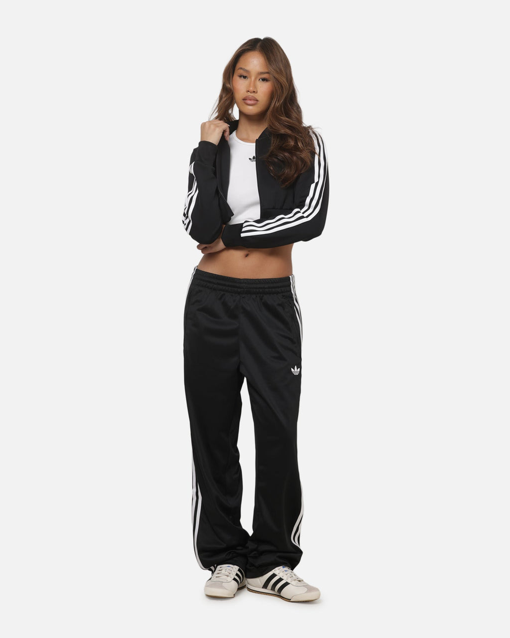 Best-Selling Adidas Firebird Trackpants Black/White