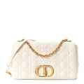 Grained Calfskin Cannage Large Caro Bag Latte AT My store