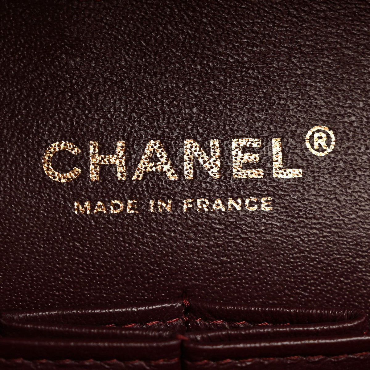 Lambskin Quilted Medium Double Flap Black At My store
