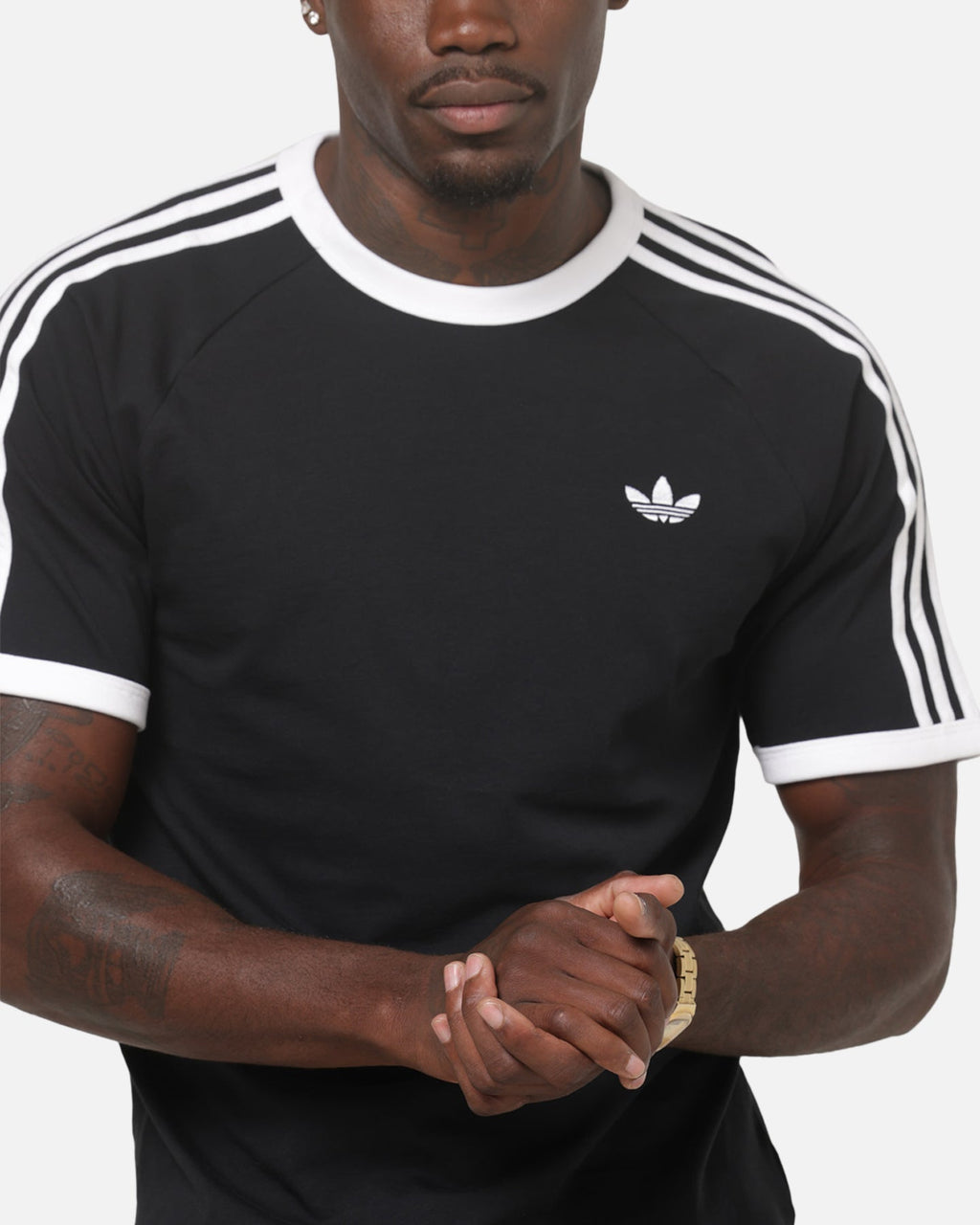 Best-Selling Adidas 3-Stripes T-Shirt Black
