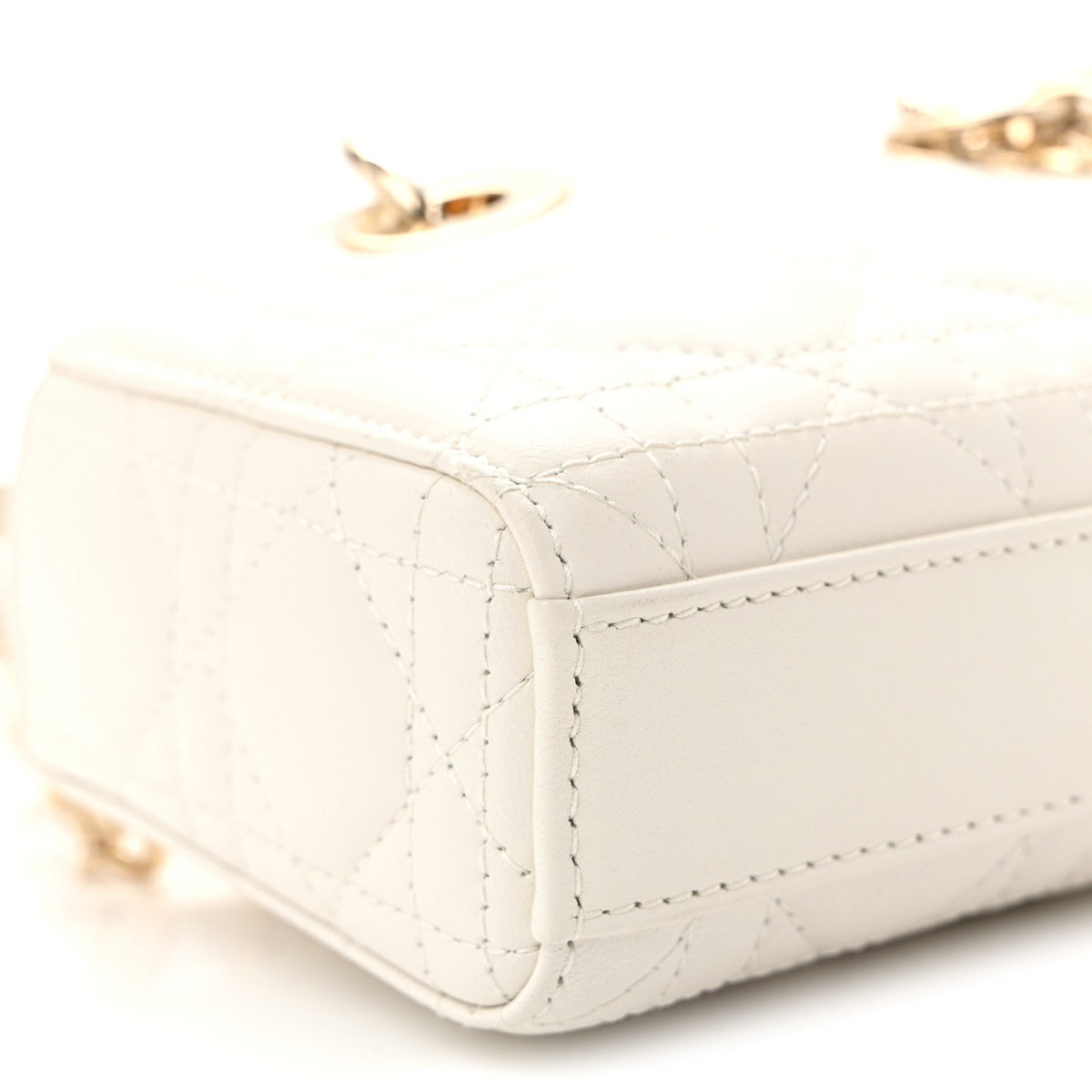 Lambskin Cannage Micro Lady D-Joy Latte AT My store
