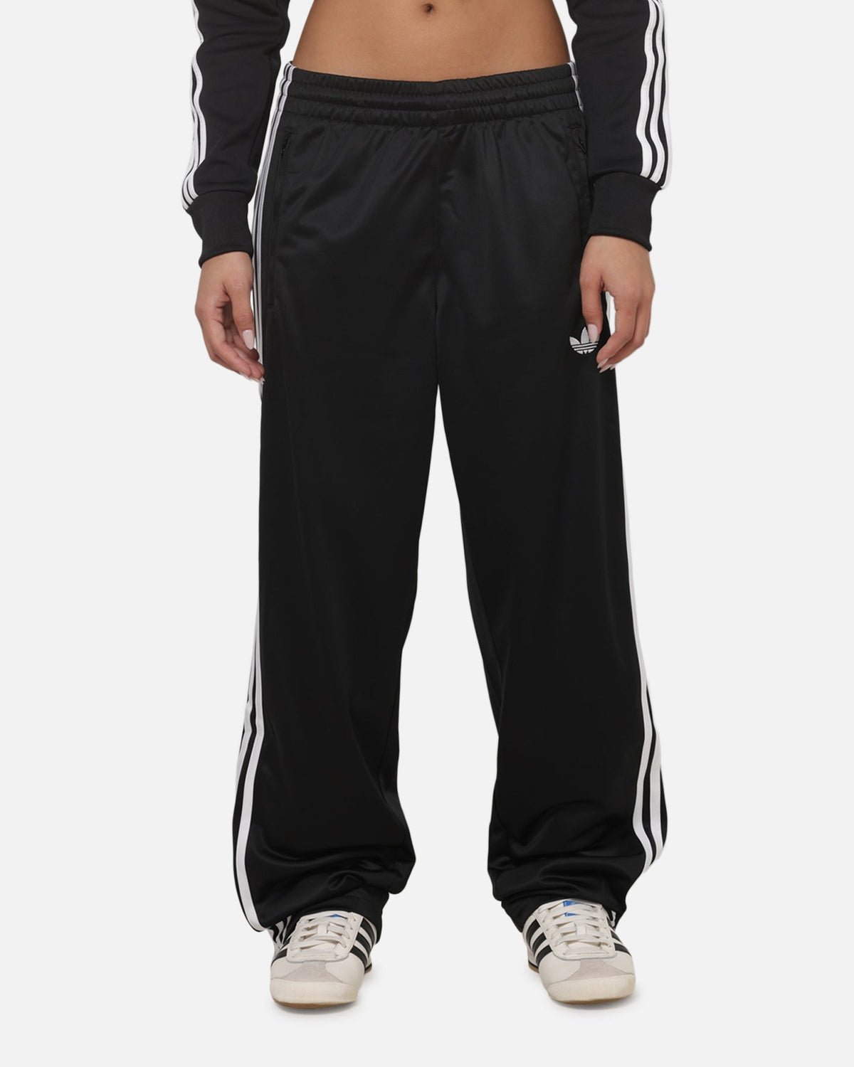 Best-Selling Adidas Firebird Trackpants Black/White