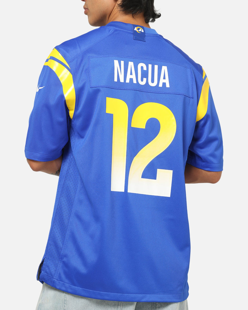 Top Seller Nike Los Angeles Rams Puka Nacua #12 Home Game NFL Jersey Blue