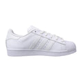 New Arrival Adidas Original SUPERSTAR FOUNDATION Junior - FTWWHT/FTWWHT/FTWWHT/FTWBLA/FTWBLA/FTWBLA