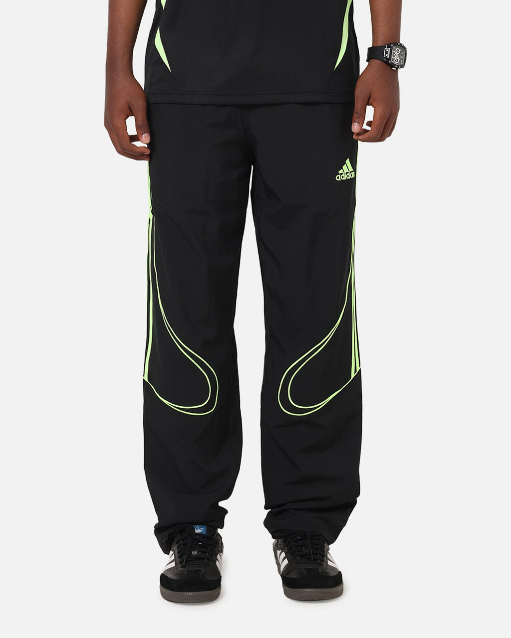 Best-Selling Adidas Teamgeist Adicolor Track Pants Black/Green