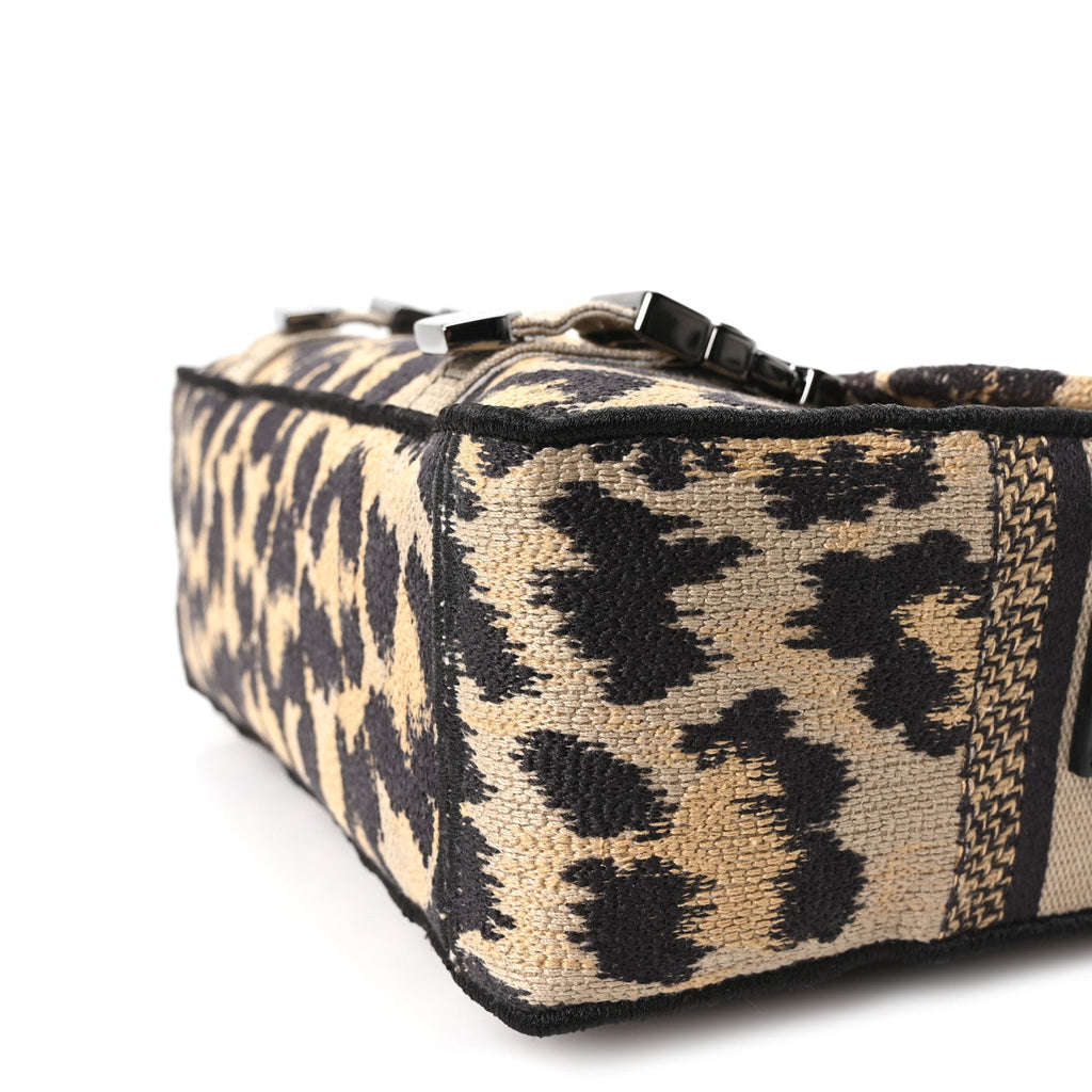 Canvas Mizza Embroidered Small Diorcamp Messenger Beige AT My store