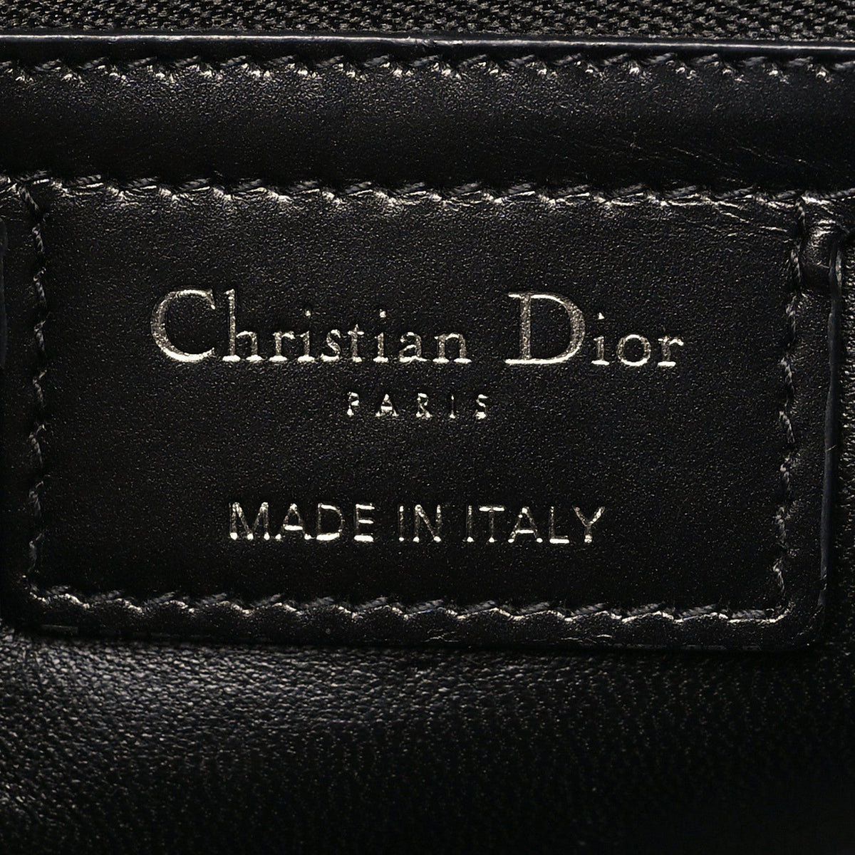 Calfskin Macrocannage Medium Caro Bag Black AT My store