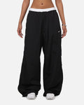 Top Seller Nike Women's Sportswear Loose High-Waisted Parachute Pants Black/Black/White