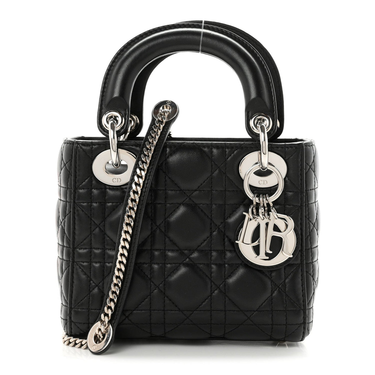 Lambskin Cannage Mini Lady Dior Black AT My store