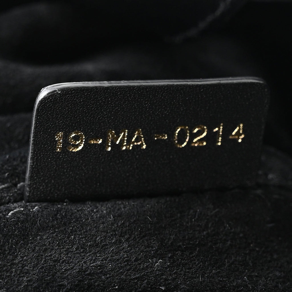 Calfskin Macrocannage Large Toujours Black AT My store