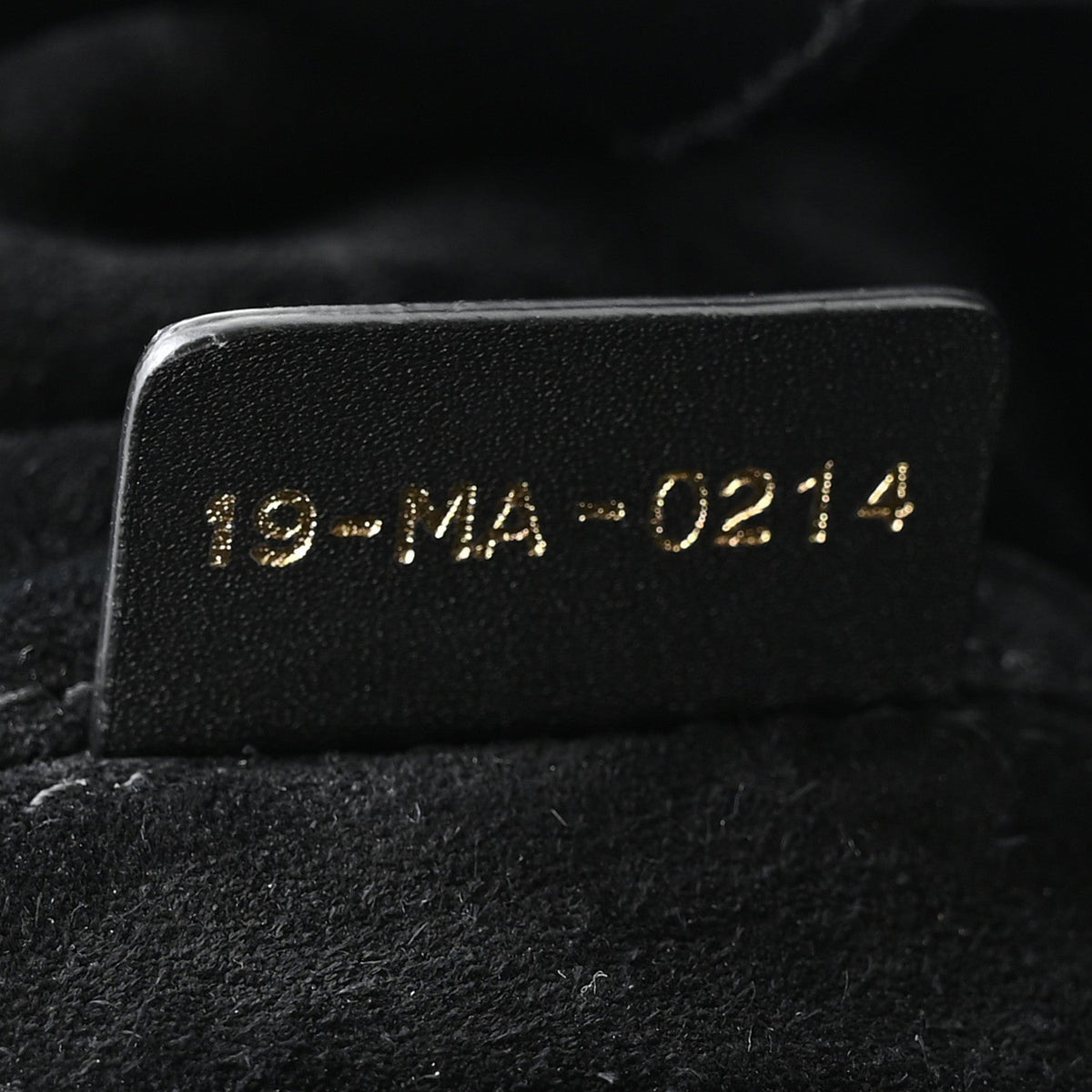 Calfskin Macrocannage Large Toujours Black AT My store
