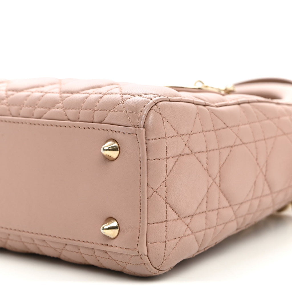 Lambskin Cannage Small My ABCDior Lady Dior Blush AT My store