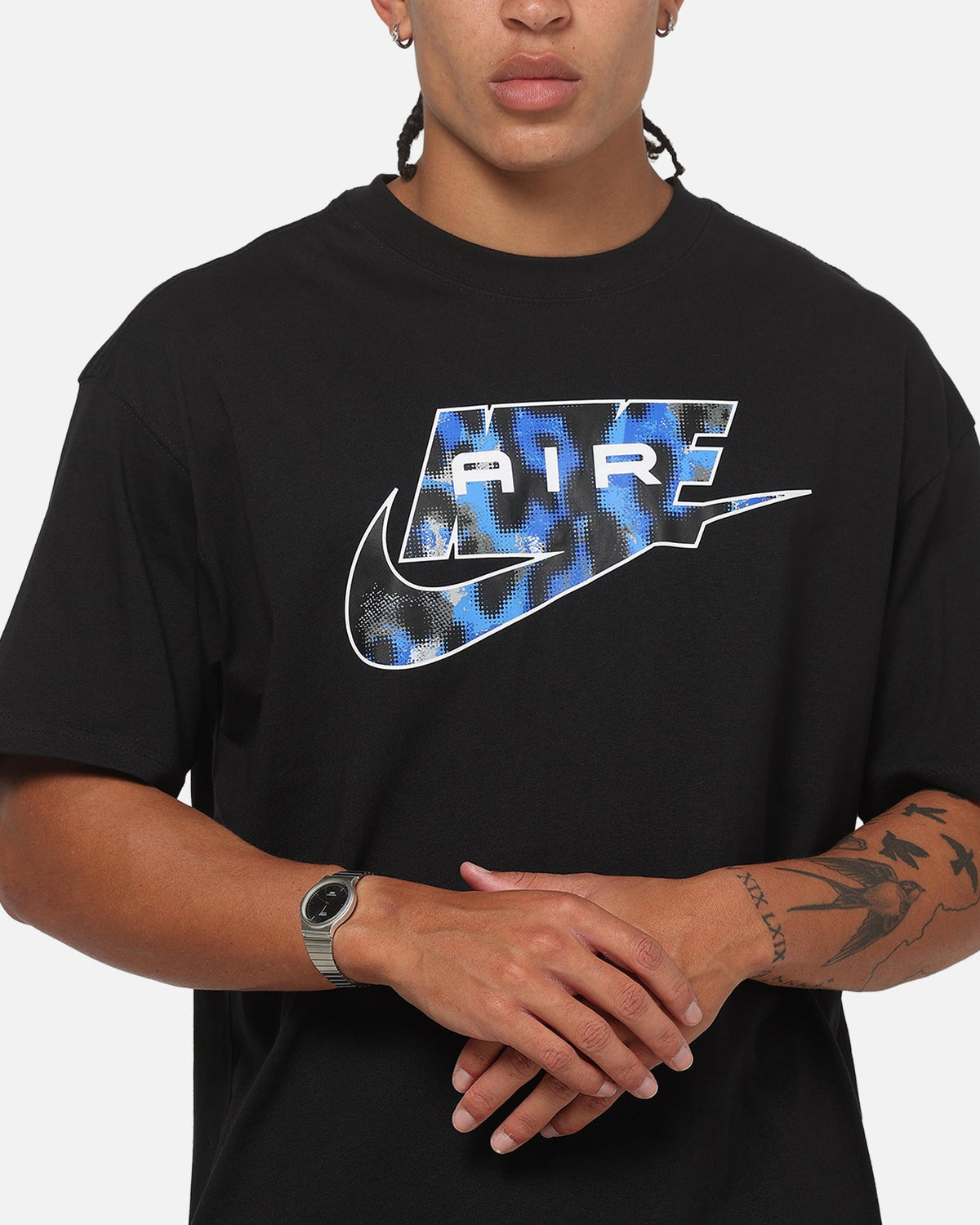Top Seller Nike Sportswear AOP Air T-Shirt Black