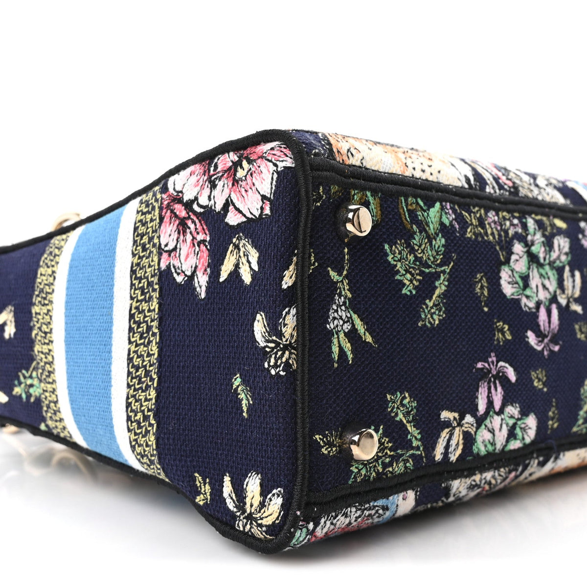 Canvas D-Constellation Embroidered Medium Lady D-Lite Bleu Multicolor AT My store