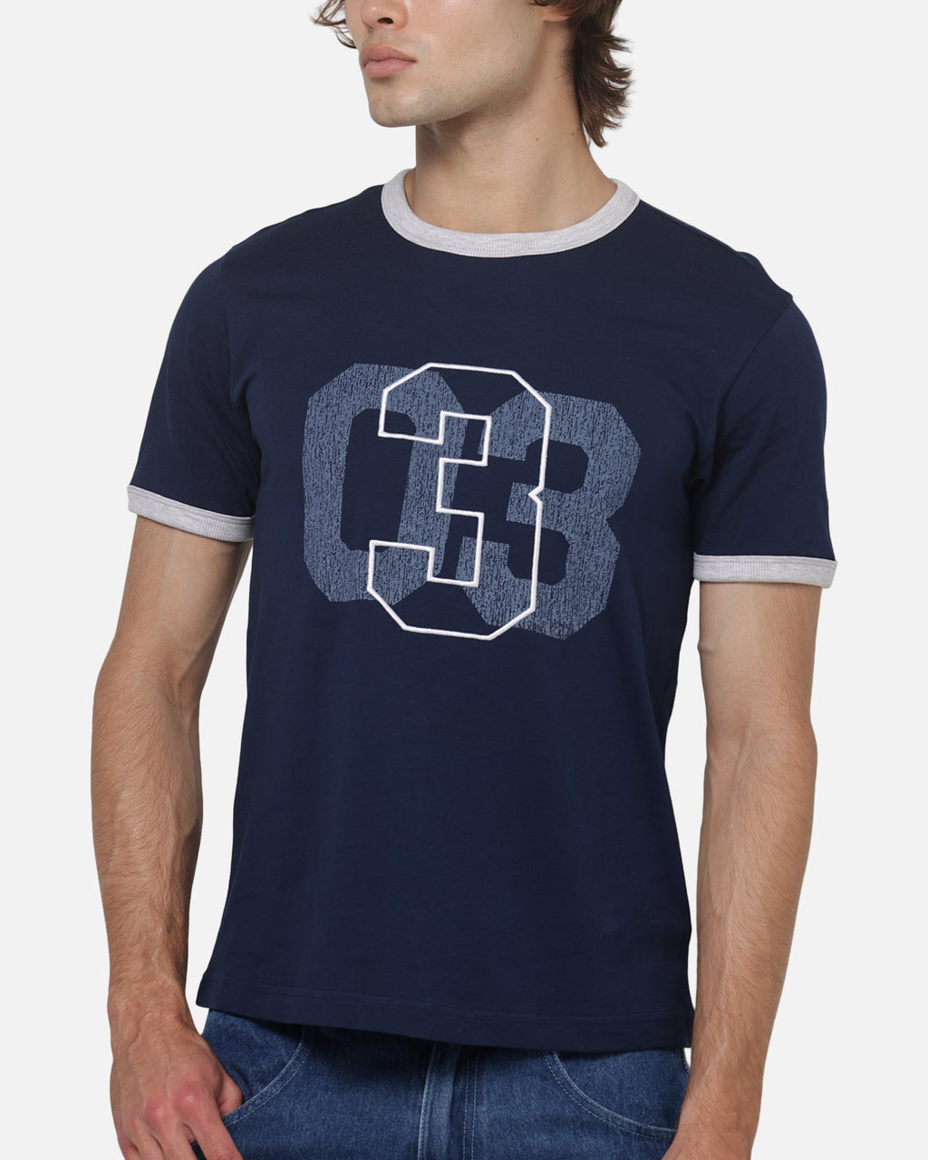 Best-Selling Adidas Ringer T-Shirt Night Indigo
