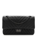 Sheepskin Chevron Quilted 2.55 Reissue 225 Double Flap So Black At My store
