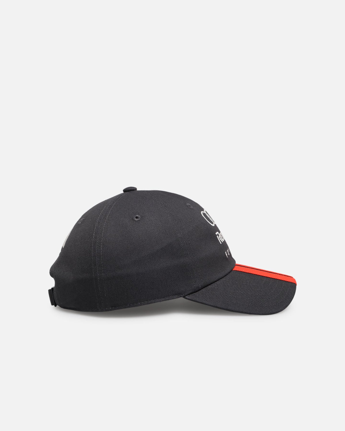 Best-Selling Adidas X Audi Revolut DNA 3-Stripes Strapback Cap Black