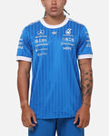Best-Selling Adidas Mercedes-AMG Petronas Formula 1 Drivers T-Shirt Blue