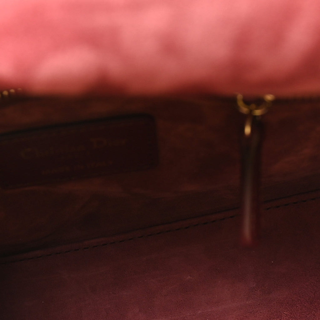 Lambskin Cannage Small My ABCDior Lady Bordeaux AT My store