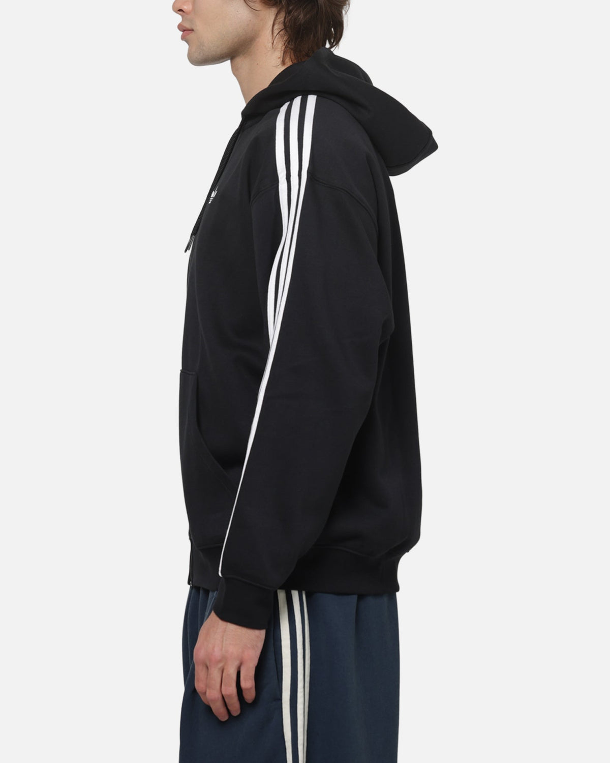Best-Selling Adidas Baggy Full Zip Hoodie Black