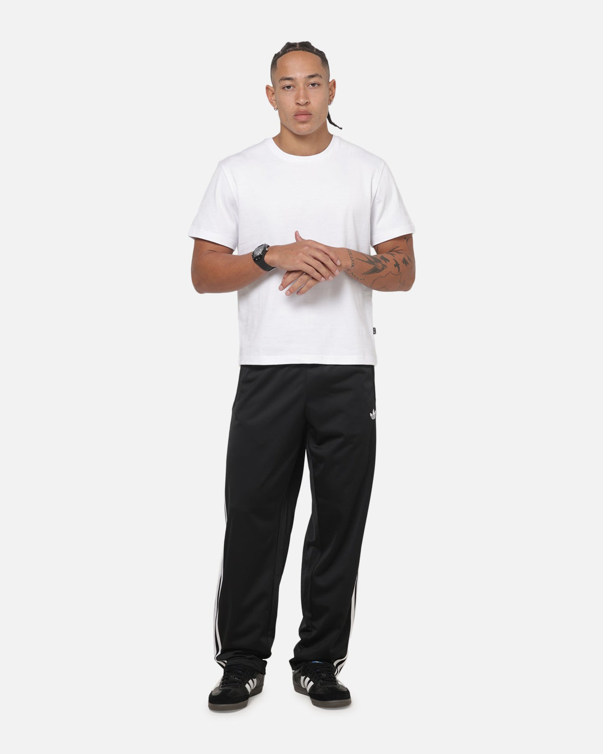 Best-Selling Adidas Firebird Trackpants Black/White