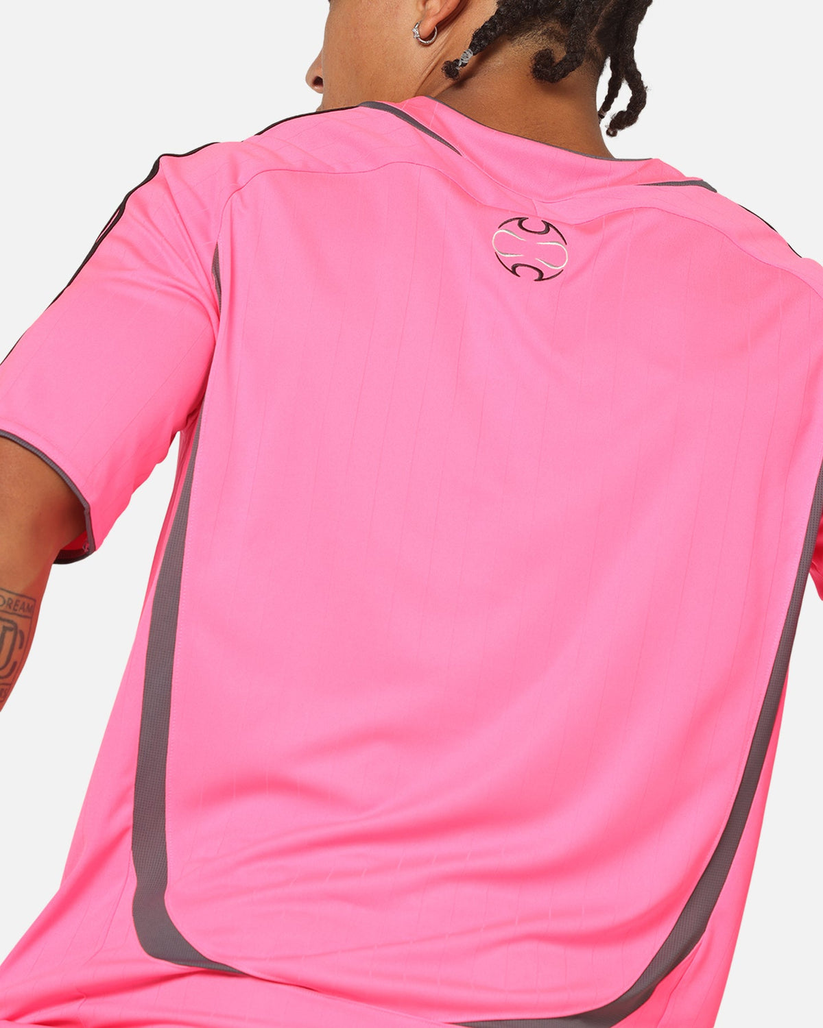 Best-Selling Adidas Teamgeist T-Shirt Black/Lucid Pink