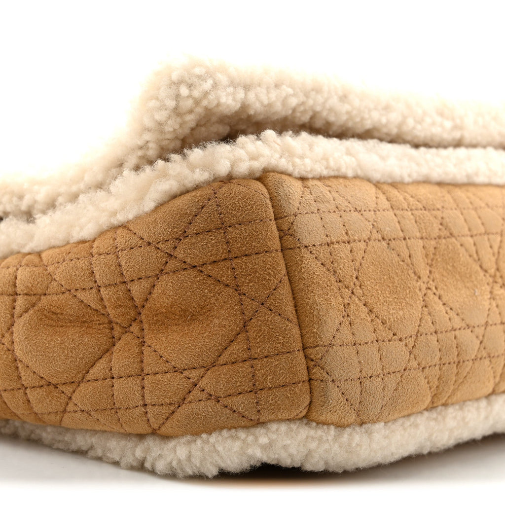 Shearling Cannage Large Caro Bag Camel AT My store
