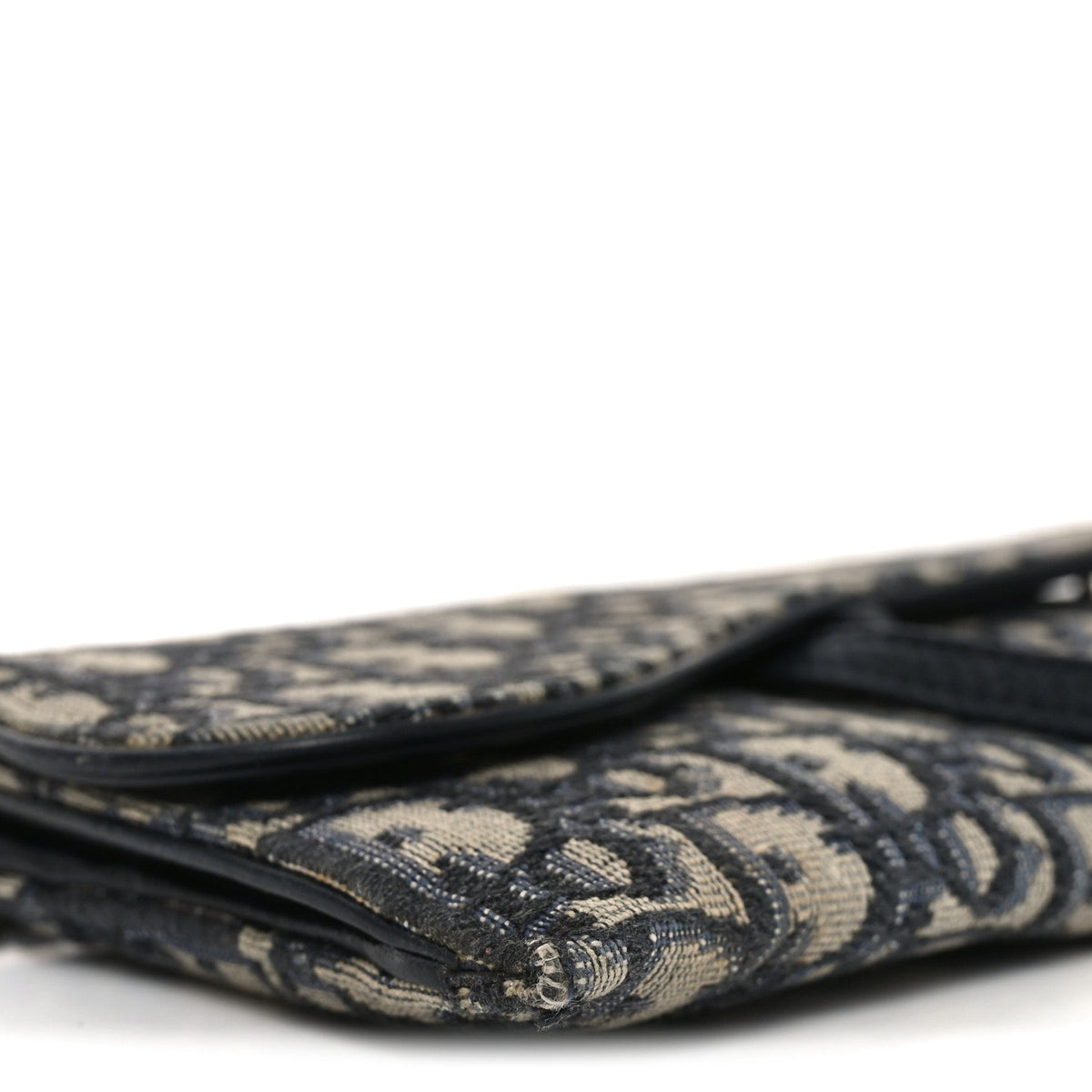 Oblique Small Saddle Chain Pouch Blue AT My store