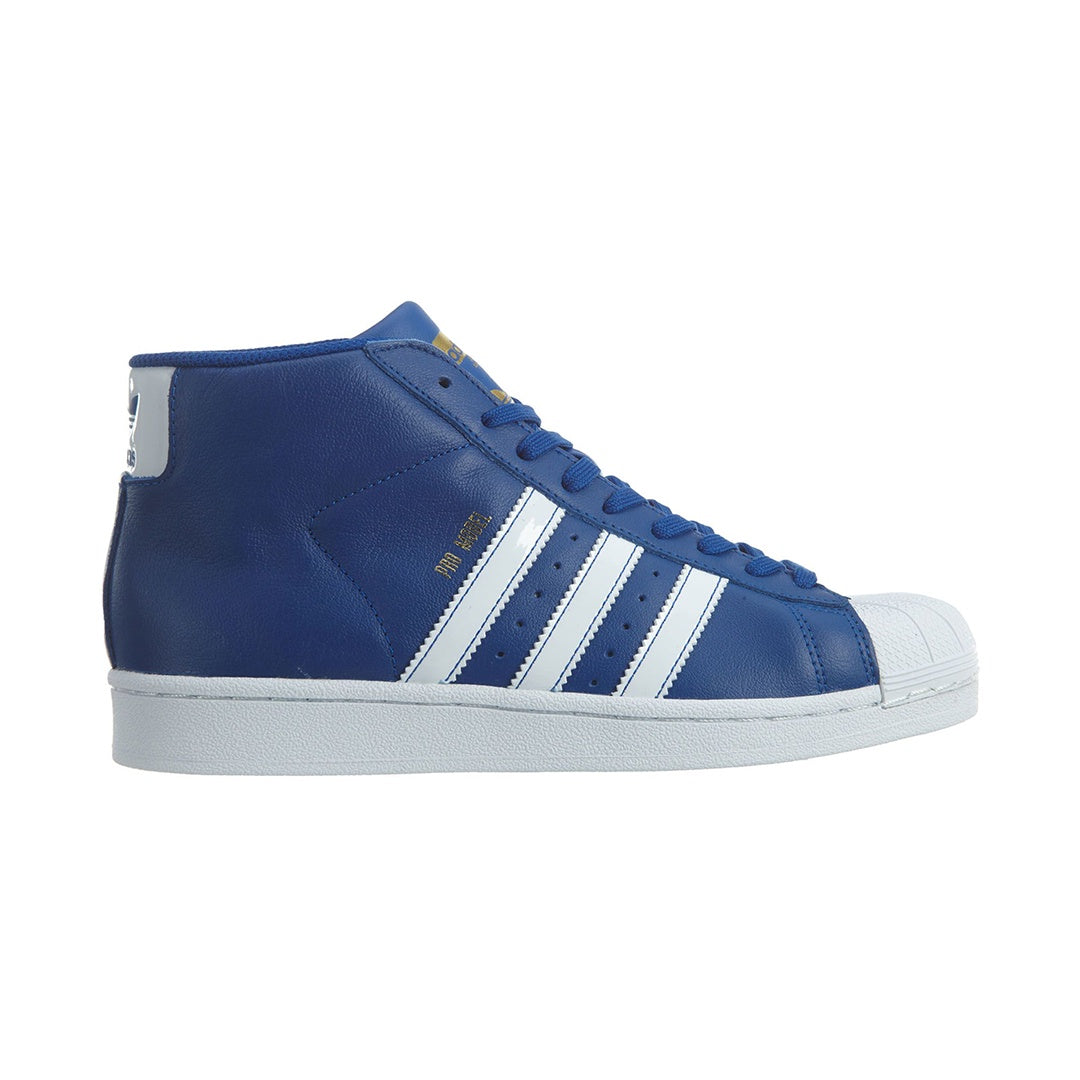 New Arrival Adidas Original Pro Model Junior - CROYAL/FTWWHT/GOLDMT/BLROCO/FTWBLA/ORMETA