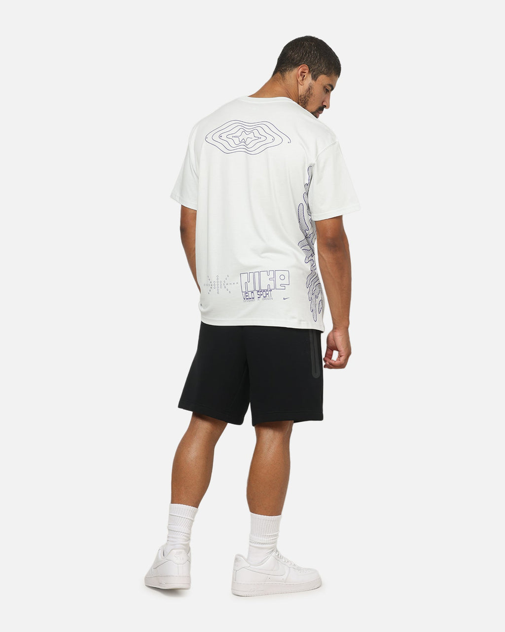 Top Seller Nike Sportswear Reflective Cycle T-Shirt White