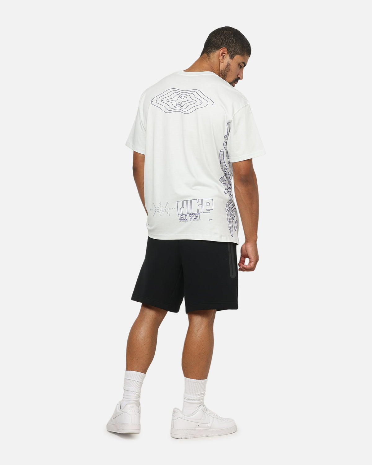 Top Seller Nike Sportswear Reflective Cycle T-Shirt White