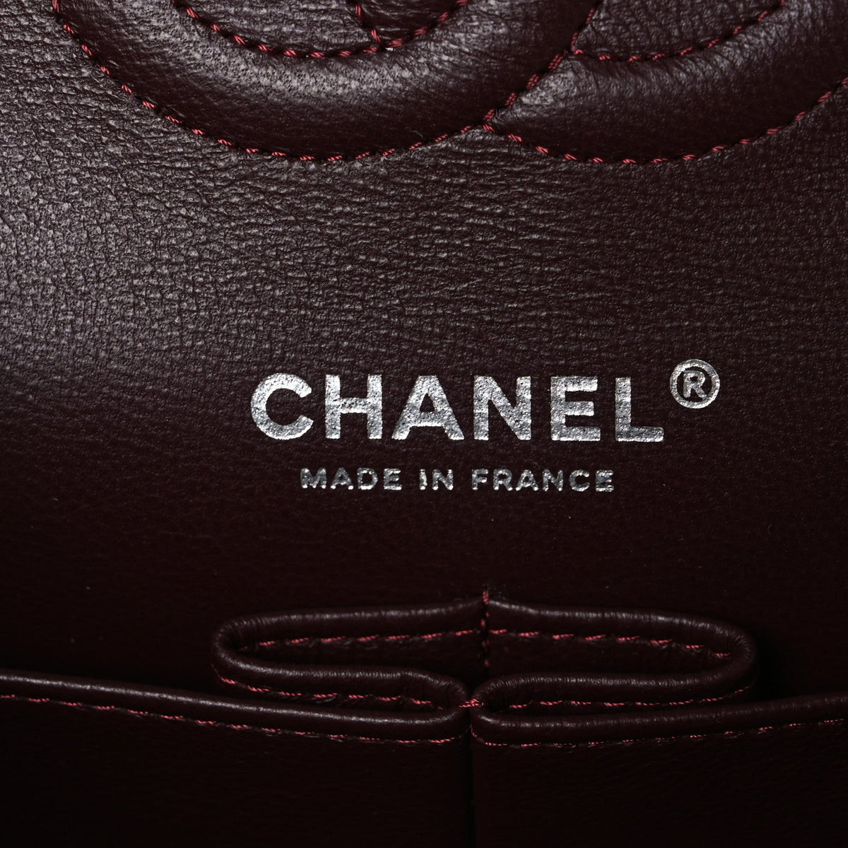 Lambskin Quilted Medium Double Flap Black At My store