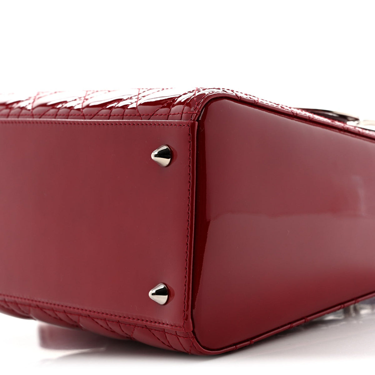 Patent Cannage Medium Lady Dior Red AT My store