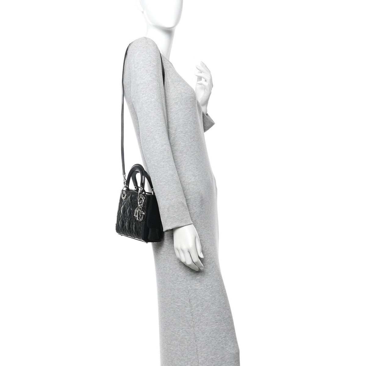 Patent Cannage Mini Lady Dior Black AT My store