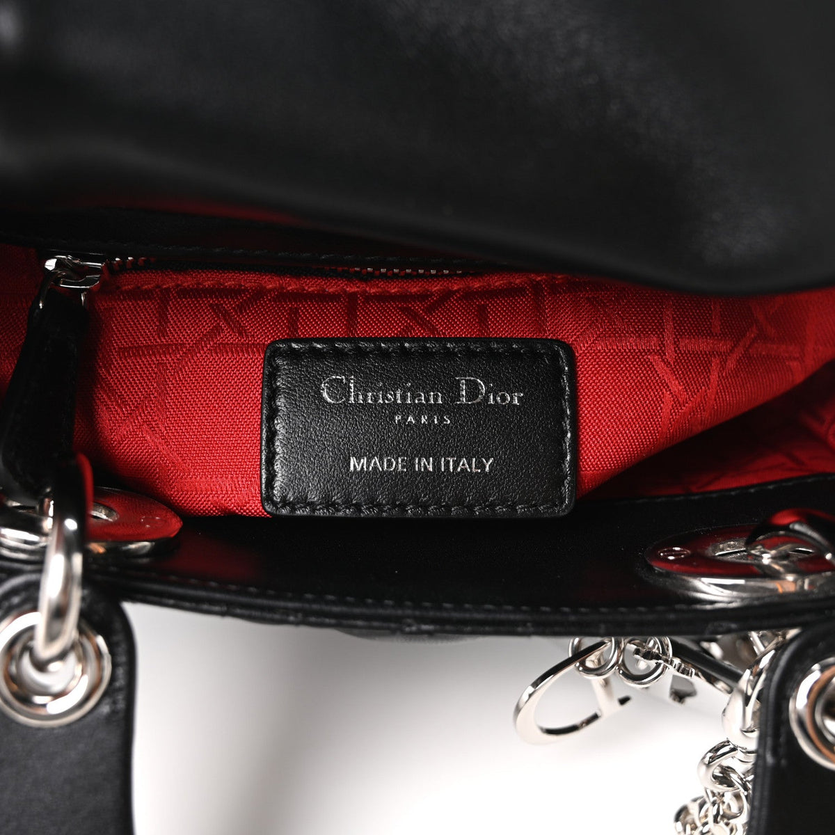 Lambskin Cannage Mini Lady Dior Black AT My store