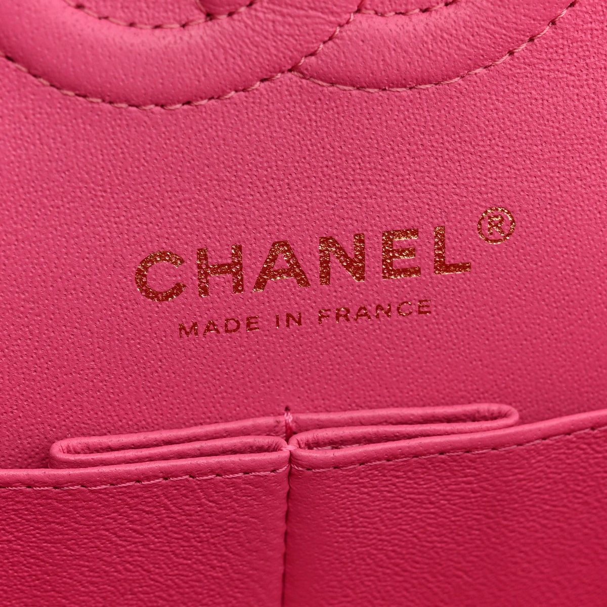 Caviar Quilted Small Double Flap Pink At My store