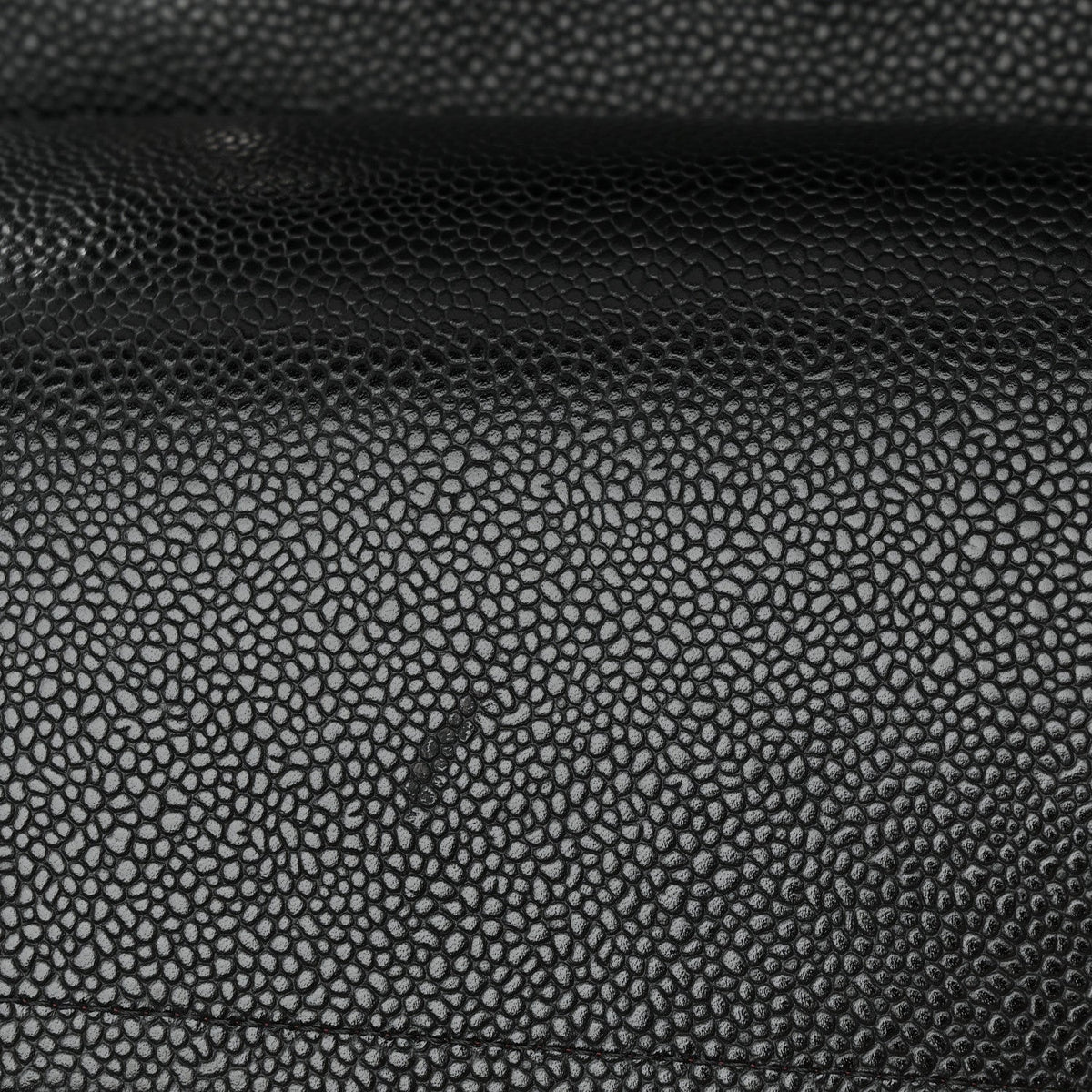 Caviar Quilted Jumbo Double Flap Black At My store