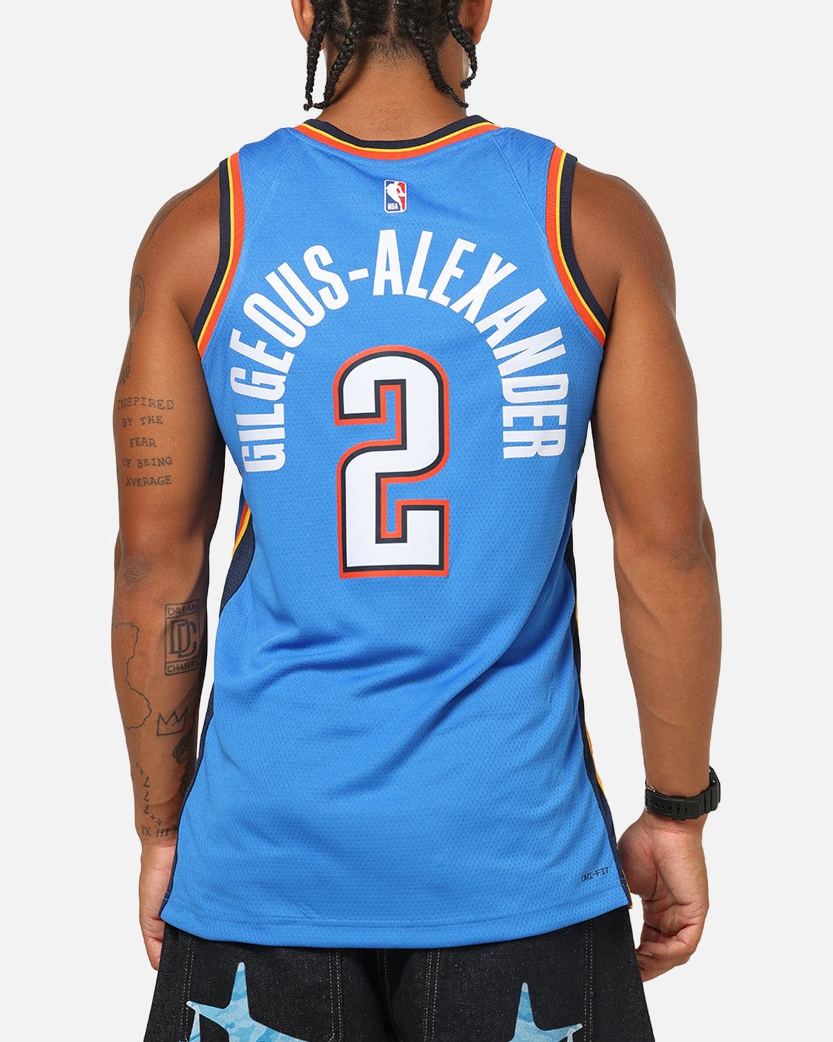 Top Seller Nike Shai Gilgeous-Alexander Oklahoma City Thunder #2 Icon Edition 2022/23 Nike Dri-Fit NBA Swingman Jersey Signal Blue