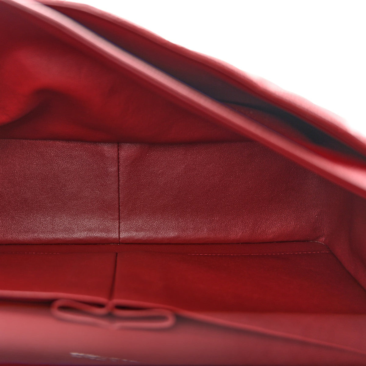 Caviar Quilted Jumbo Double Flap Burgundy At My store