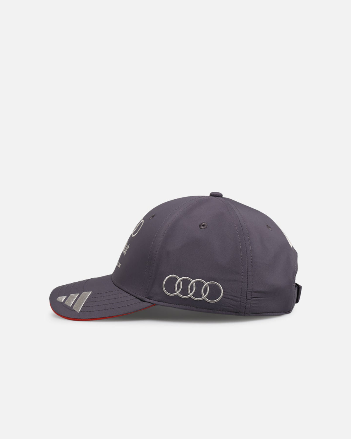 Best-Selling Adidas X Audi Revolut F1 Team Baseball Strapback Cap Grey