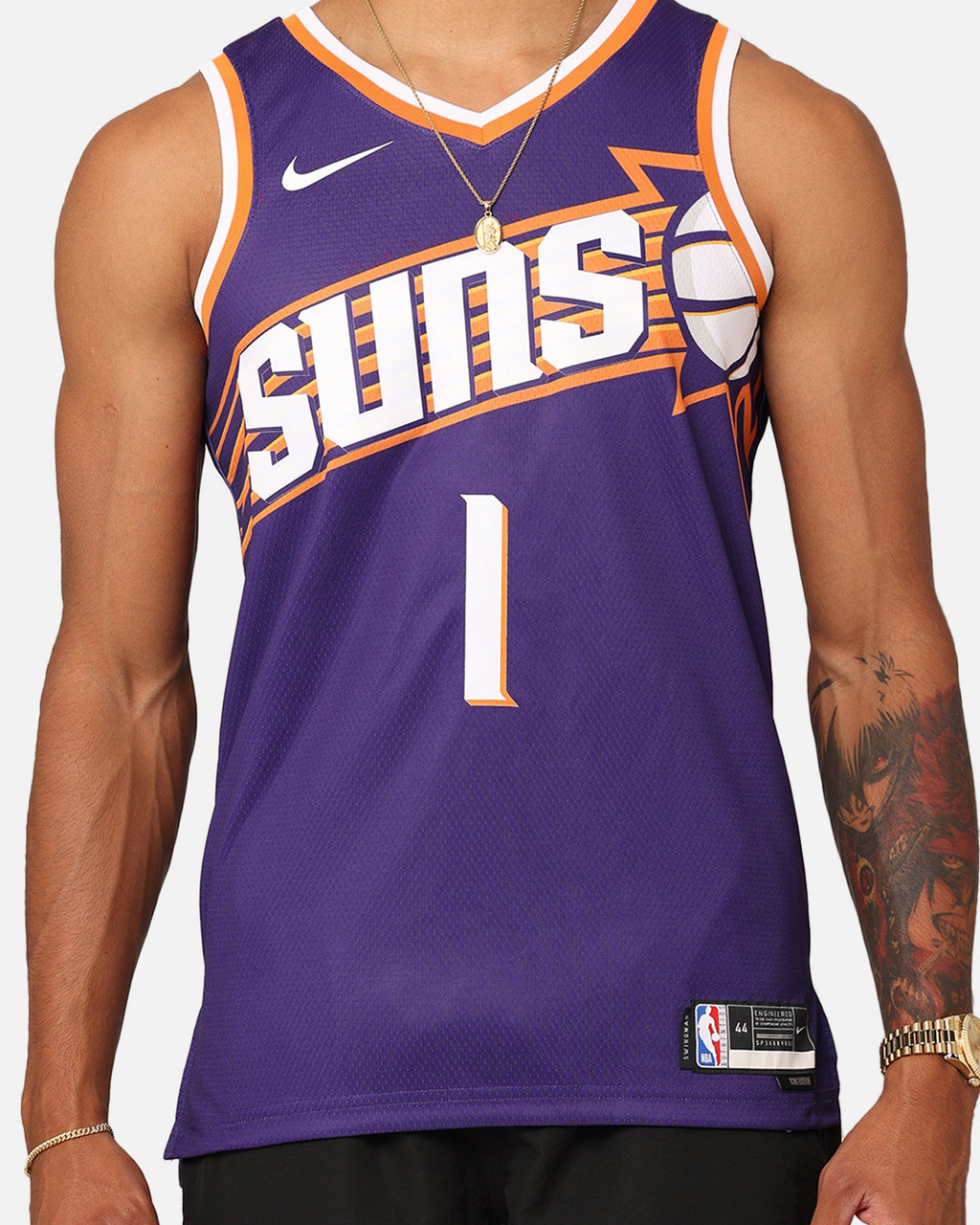 Top Seller Nike Phoenix Suns Devin Booker 2023/24 Icon Edition Dri-FIT NBA Swingman Jersey New Orchid