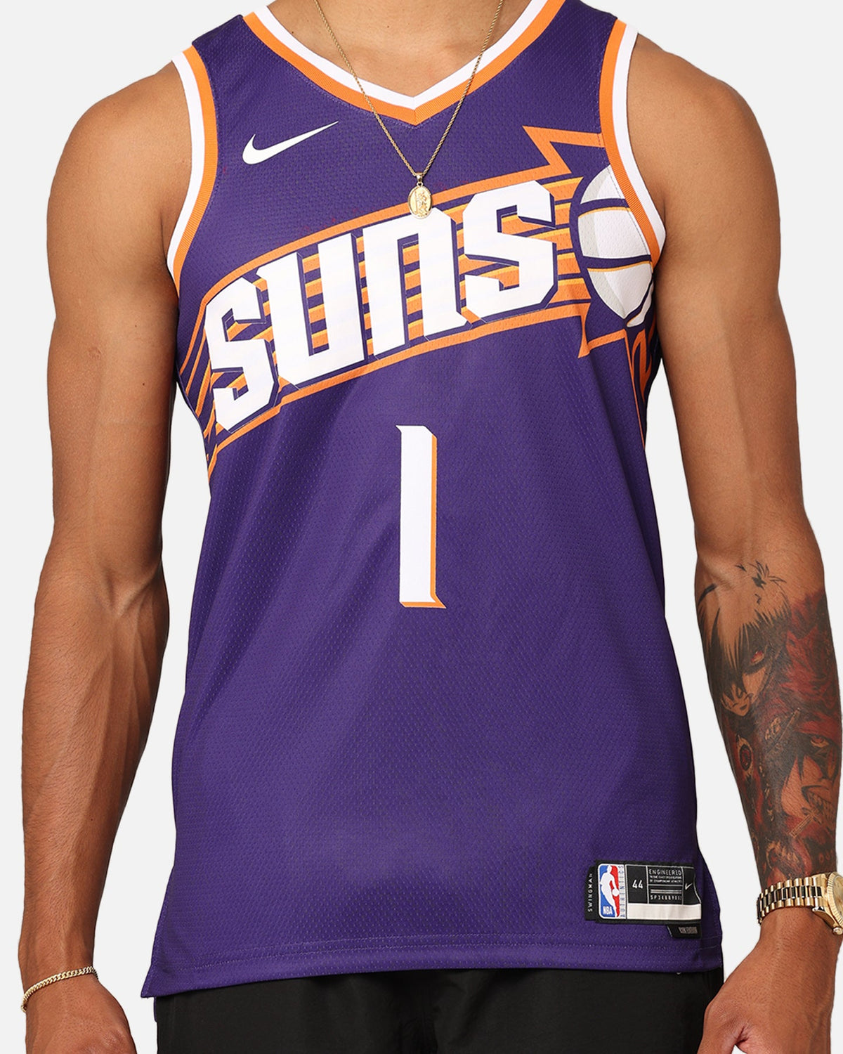 Top Seller Nike Phoenix Suns Devin Booker 2023/24 Icon Edition Dri-FIT NBA Swingman Jersey New Orchid