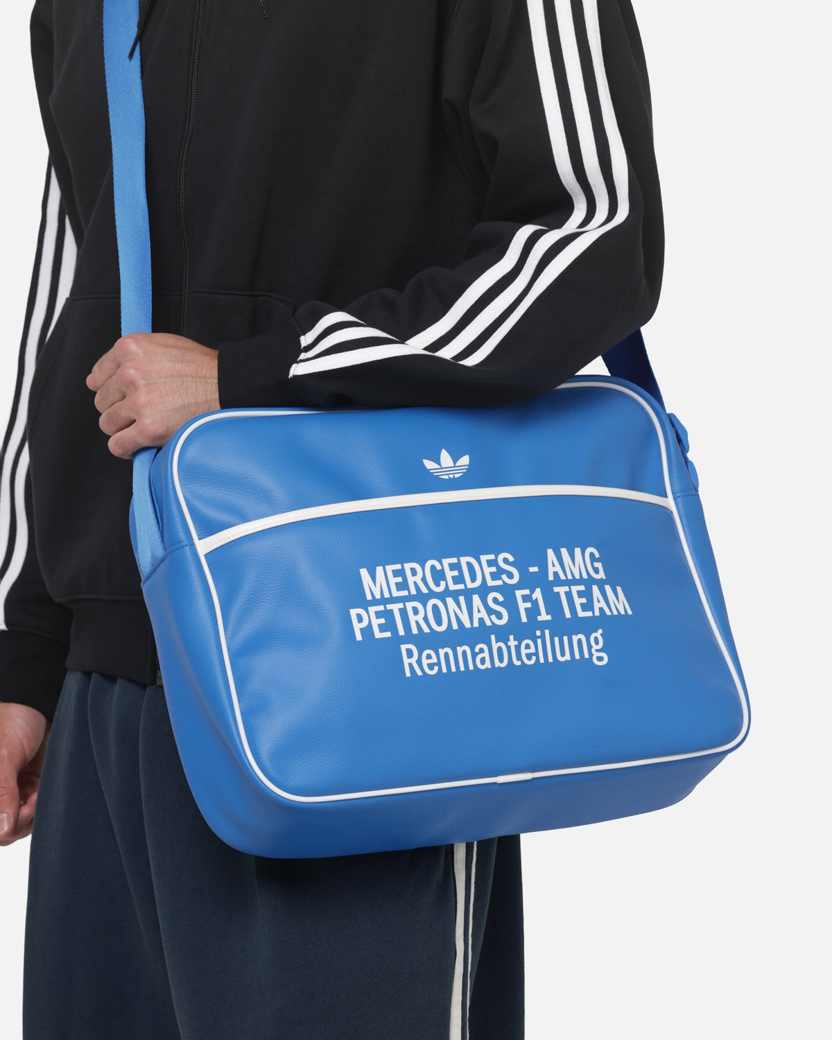 Best-Selling Adidas X Mercedes AMG Petronas Formula 1 Team Blue Wonder Bag Bluebird