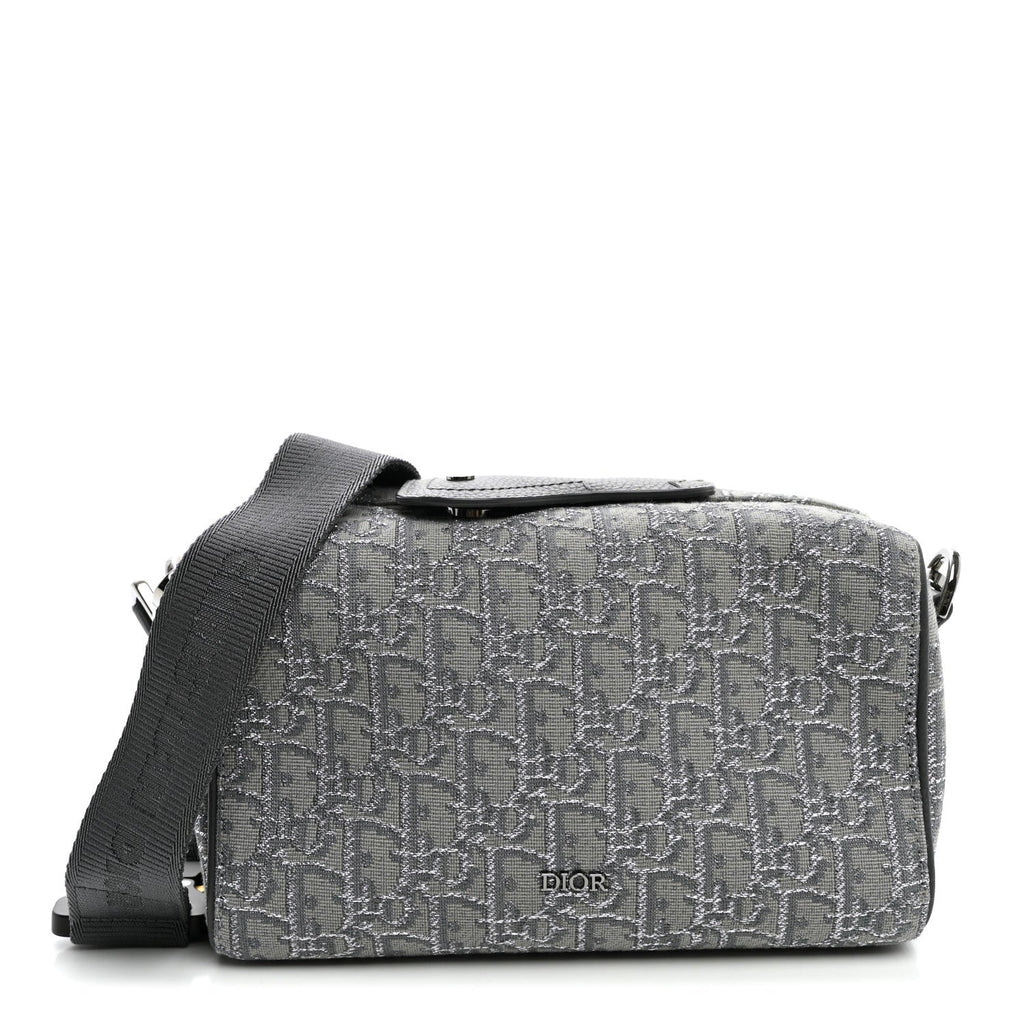 Oblique Jacquard Lingot 22 Bag Silver AT My store