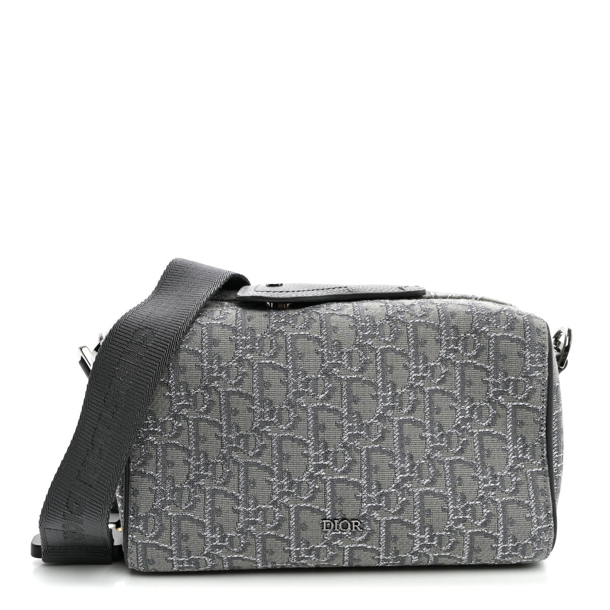 Oblique Jacquard Lingot 22 Bag Silver AT My store