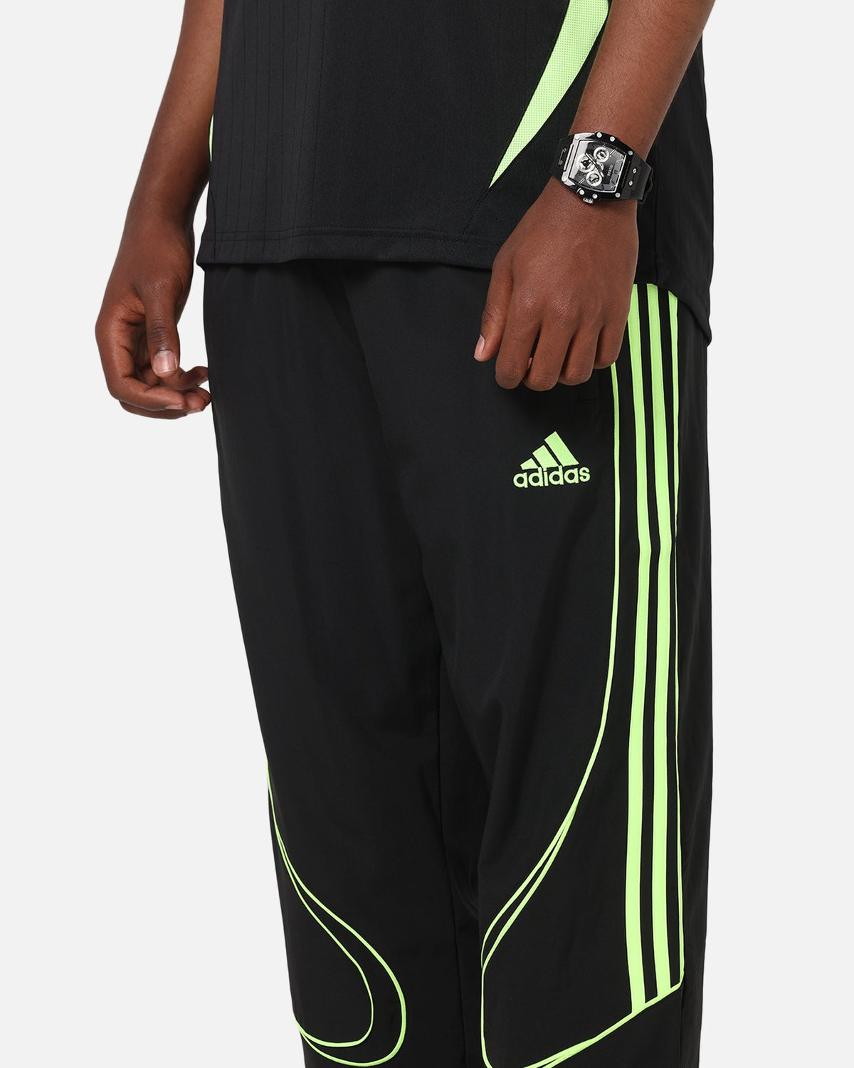 Best-Selling Adidas Teamgeist Adicolor Track Pants Black/Green